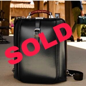 Artphere - Dulles Touch Legionnaire Backpack/Briefcase - Black (Brand New)